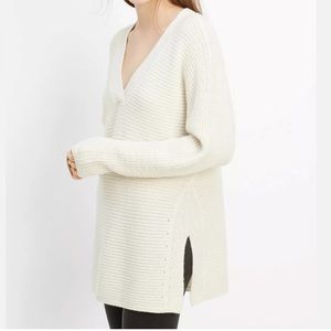 VINCE V-neck sweater wool and cashmere